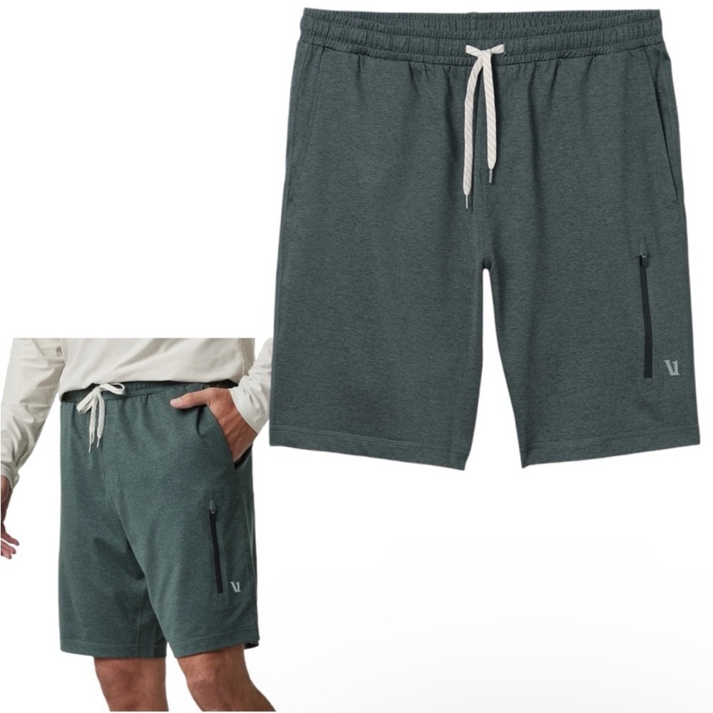 Vuori Men’s Sunday Performance Shorts 8.5” Charcoal Heather Grey